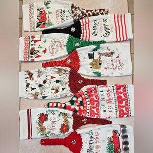 SALE INFO Handmade Crochet Hanging Kitchen Towels - Smoke Free/Dog Friendly Home